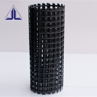 high strength fiberglass geogrids for asphalt cement pavement EGA25-25